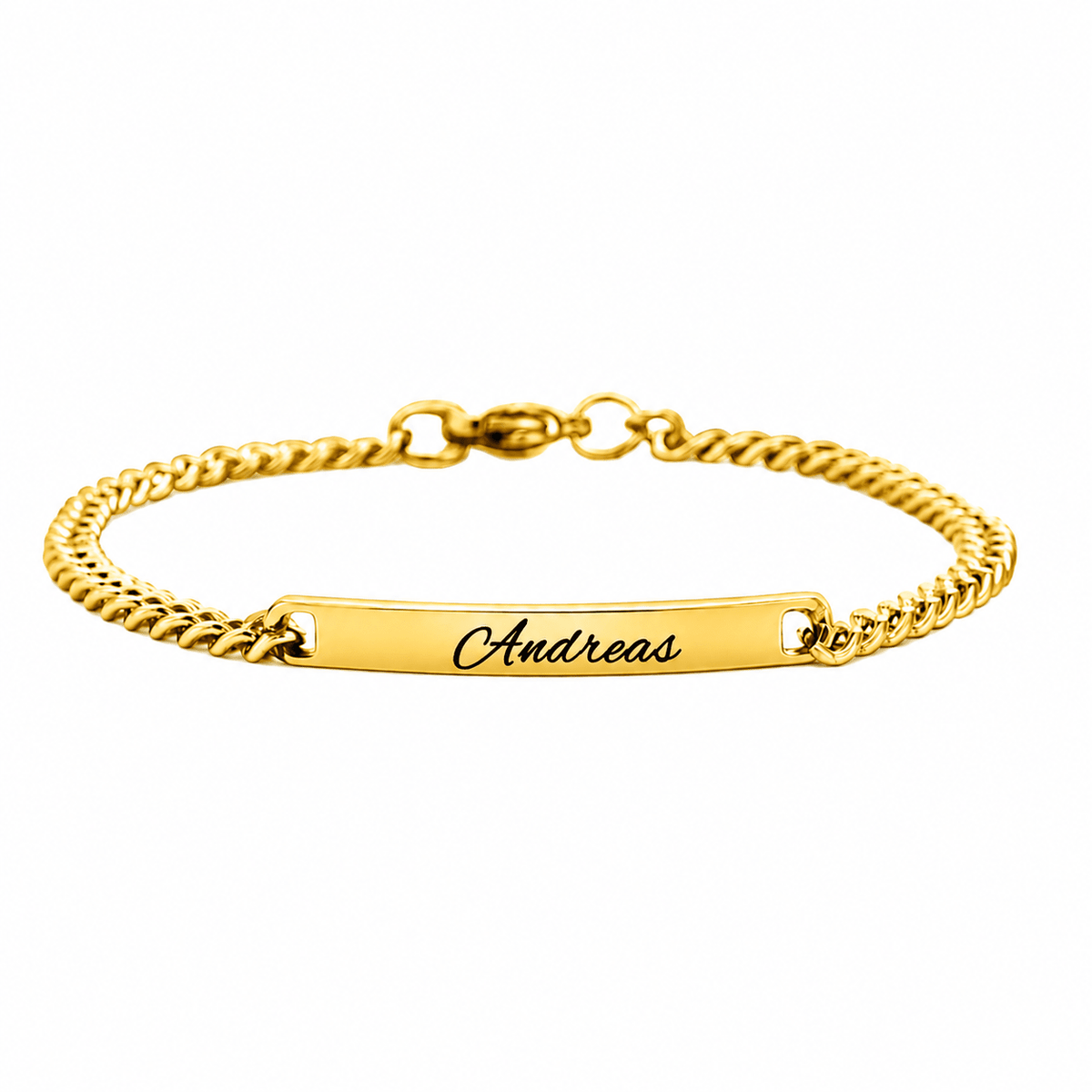 Silber Damenarmband mit Gravur - OTANTO