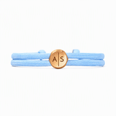Segeltau Disc Armband mit zwei Initialen - OTANTO