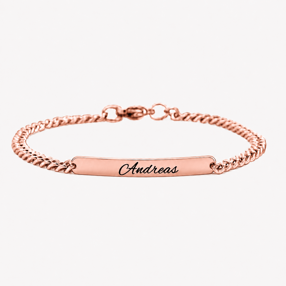 Silber Damenarmband mit Gravur - OTANTO