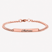 Silber Damenarmband mit Gravur - OTANTO
