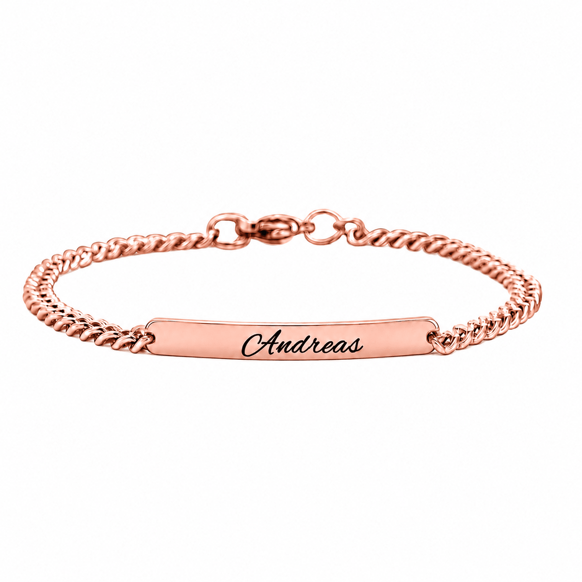Silber Damenarmband mit Gravur - OTANTO