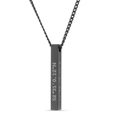 Cuban Chain 3D Säulenkette mit Gravur - OTANTO